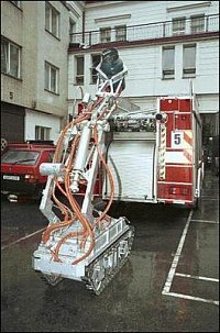 Robot ve službách hasičů 1