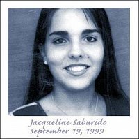 Toto je Jaqueline Saburido 19.září 1999.