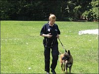 Ukázka práce psovodů Městské policie