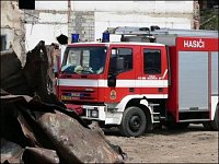 Dopravu, figuranty a zázemí zajišťovali hasiči z pražského HZS. Zejména členové USAR týmu si tak mo