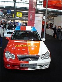 Expozice firmy Mercedes-Benz