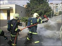 6.8. 2005 požár os.auta před restaurací Sparta
