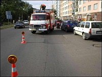 18.6.2006 únik benzínu Rooseweltova ulice