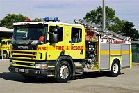 Cisterna Scania/Fraser Fire A.C.T. Fire Brigade-Austrálie