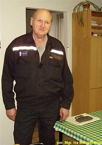hasič Jiří Buriánek