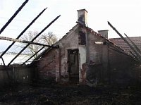 požár hospodářského stavení u obce Lokot na Rychnovsku