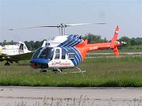 Bell 206 OK-AHD společnosti Alfa Helicopter s.r.o., foto Pavel Nehybka