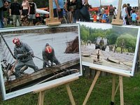 Galerie fotografií při likvidaci povodní z roku 2002