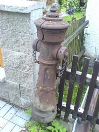 hydranty v Železné Rudě