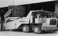 automobil Kaelble na přepravu železa z roku 1967