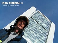 Zbyněk Pochman na nejtěžší hasičské soutěži v Evropě - Iron Fireman 2007 - den po nehodě, kdy resusc