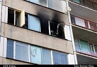 požár bytu Pavlišovská