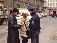 asistence Polici ČR při vyklízení bývalé ubytovny na žst. Praha - masarykovou, která byla obývána be