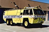 Chubb Pathfinder Airfield Crash Truck z letiště Oakland