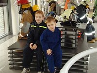 jedničkář a budoucí hasič Kuba Kamenár a jeho bratr Vojta