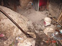 Požár odpadu v kotelně bytového domu v Polákových domech v Broumově – Velké Vsi