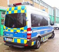 Prototyp M-B Sprinter německé policie „Obelix“
