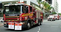 Scania P124G Mills-Tui 6x4 Heavy Urban Pumper Queensland Fire and Rescue Service