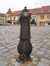 foto: Jana Bohuslavová, SDH Mělník-Blata - hydrant v Uherském Hradišti