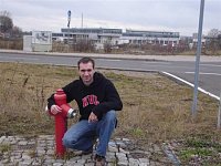 Radek Kislinger - hydrant v Erfurtu