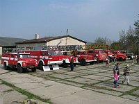 Expozice hasičské techniky