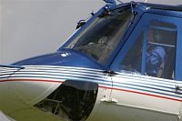 Den záchranářů mýma očima - policejní Bell 412 s pilotem