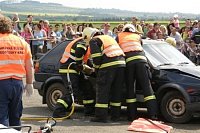 Den záchranářů mýma očima - říčanští hasiči při práci