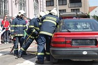Den záchranářů mýma očima - hasiči ze stanice TPCA při akci