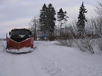 Likvidace sněhové kalamity na přelomu roku 2006 a 2007
