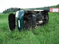 Dopravní nehoda u obce Zaháj