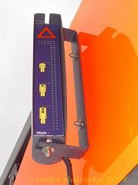 Signalizace zatížitelnosti žebříku s využitím LED