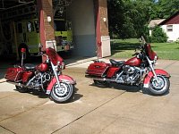 americká hasičská klasika - Harley-Davidson