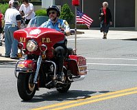 americká hasičská klasika - Harley-Davidson
