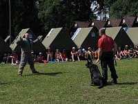 Ukázka policejních psovodů Ukázka policejních psovodů