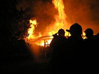 Požár stodoly - Klatovsko