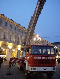 plošina CELLA ve službách italských hasičů