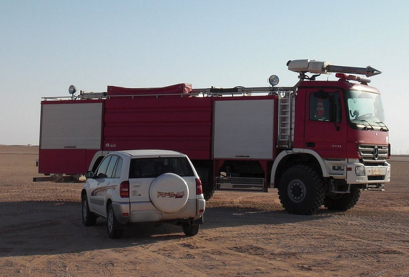 letištní speciál ROsenbauer/Libye