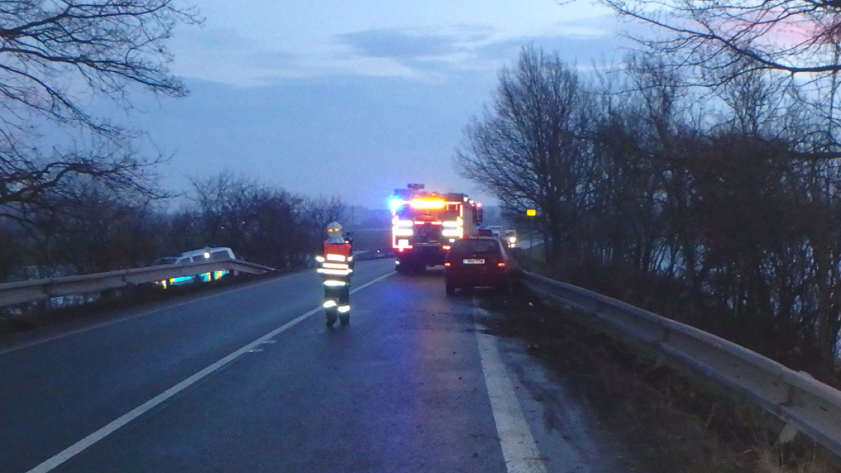 Ve Žďáru nad Orlicí se stala dopravní nehoda osobního automobilu