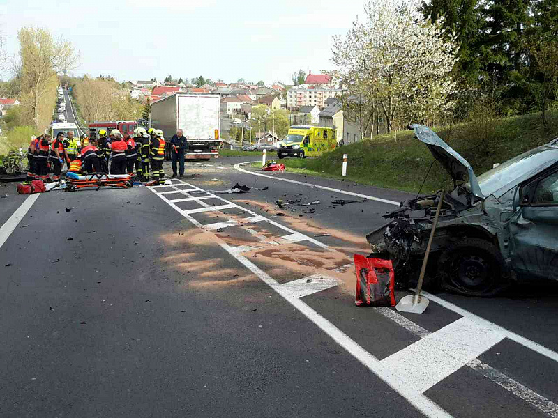 Dopravná nehoda 25.4.2019