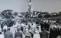 Hasičský sjezd v Milevsku v roce 1929.