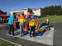 Milevští mladí hasiči na pohárové soutěži v Milenovicích. (22.9.2019)