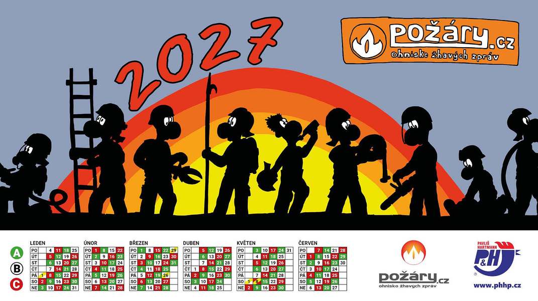Kalendář POŽÁRY.cz 2027