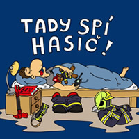 Magnetka - Tady spí hasič
